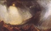 William Turner, Snow Storm,Hannibal and his Amy Crossing the Alps